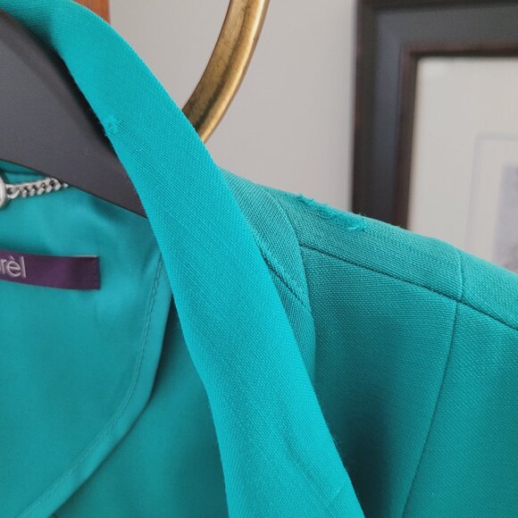 Laurel by Escada Virgin Wool Blazer Sz 8 - Picture 10 of 12